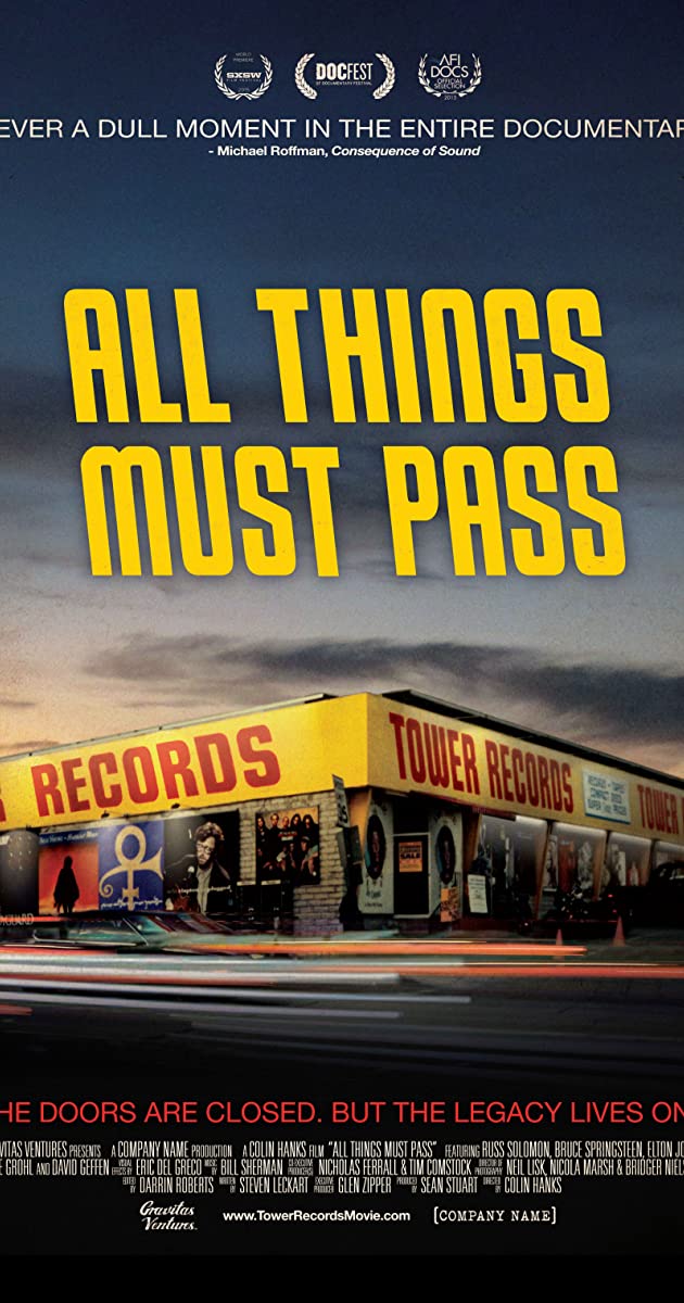 all things must pass song